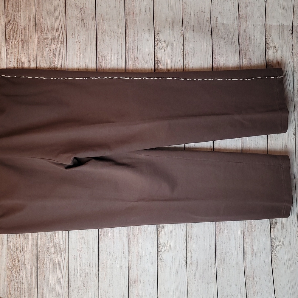 RAFAEL SPORT BROWN LEOPARD PRINT TWO PIECE JOGGING SUIT - Picture 14 of 16